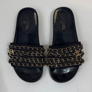 Chanel chain slides